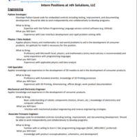 Intern Positions PNG
